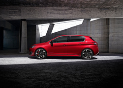 Czerwony, Peugeot 308 GTi, 2015