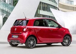 Czerwony Smart Forfour Brabus