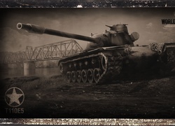 Czołg T110E5 z gry World of Tanks