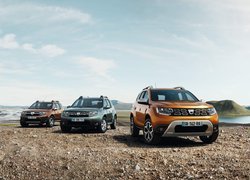 Trzy, Samochody, Dacia Duster I, Dacia Duster II, 2018