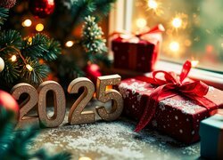 Sylwester, Choinka, Prezenty, Nowy Rok, 2025