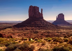 Dolina Skał - Monument Valley położona na wyżynie Kolorado