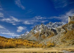 Dolina Val Buscagna we włoskich Alpach