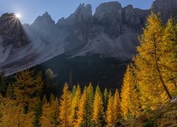 Dolomity jesienną porą