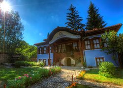 Dom w bułgarskim skansenie Kopriwszticy