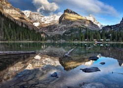 Góry, Canadian Rockies, Jezioro OHara, Park Narodowy Yoho, Prowincja Kolumbia Brytyjska, Kanada