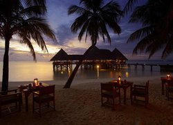 Domki na wodzie w hotelu Gili Lankanfushi Maldives