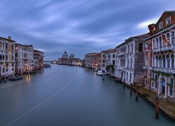 Canal Grande, Kanał, Domy, Wenecja, Włochy