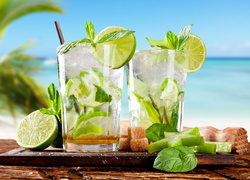 Drinki, Mojito, Limonki