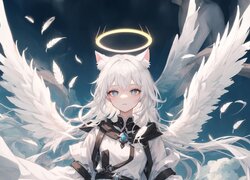 Dziewczyna anioł w anime