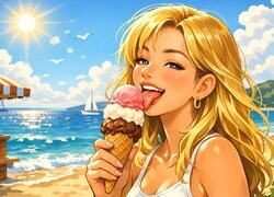 Lody, Dziewczyna, AI