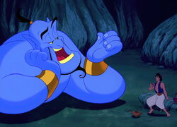 Film animowany, Aladdin, Genie, Dżin, Aladyn