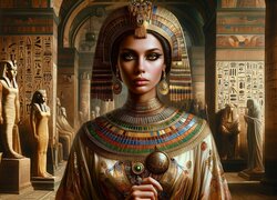 Egipcjanka, Kobieta, Grafika
