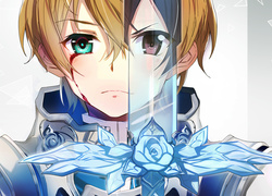 Rycerz, Miecz, Manga Anime, Sword Art Online