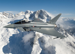 Odrzutowiec, Eurofighter, Góry