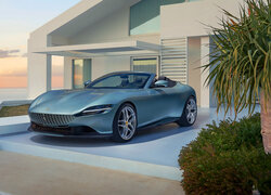 Ferrari Roma Spider, Cabrio, Dom, 3D