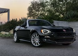 Czarny, Fiat 124 Spider