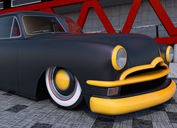 Zabytkowy, Ford Club Coupe, 1950
