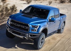 Niebieski, Ford F-150, Raptor, 2019