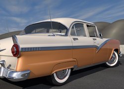 Ford Fairlane Town Sedan, 1956, Zabytkowy, 3D