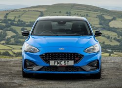 Niebieski, Ford Focus ST, Przód