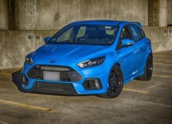 Niebieski, Ford Focus Mk III RS