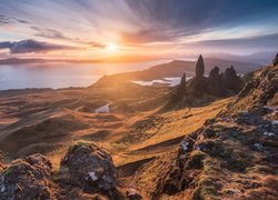 Formacja skalna Old Man of Storr na wyspie Skye