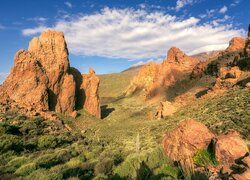Formacje skalne w Parku Narodowym Teide