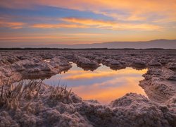 Formacje solne na Morzu Martwym