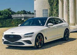 Biały, Genesis G70 Shooting Brake