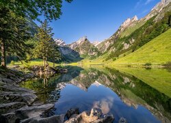 Góra Santis w Alpach Szwajcarskich