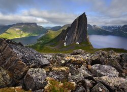 Góra Segla na wyspie Senja w Norwegii
