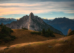 Góry, Alpy, Tyrol, Austria