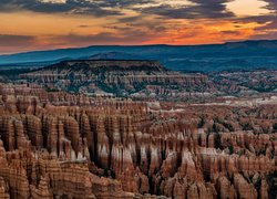 Góry, Skały, Park Narodowy Bryce Canyon, Utah, Stany Zjednoczone