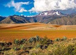 Boliwia, Peru, Granica, Region Cuzco, Góra