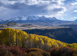 Góry San Juan Mountains w Kolorado