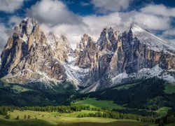 Włochy, Dolomity, Góry Sassolungo, Dolina Val Gardena