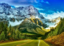 Góry Skaliste w Parku Narodowym Banff