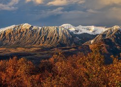Góry West Elk Mountains w Kolorado