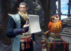 Postać, Malzeno, Sowa, Gra, Monster Hunter Rise Sunbreak