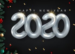 Grafika na Nowy Rok 2020