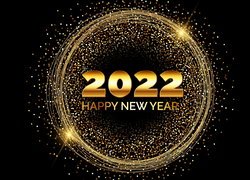 Nowy Rok, 2022, Złote, Koło