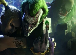 Harley Quinn i Joker - postacie z serii gier o Batmanie