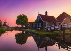 Holenderski Skansen Zaanse Schans