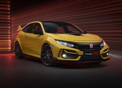 Żółta, Honda Civic Type-R, 2020