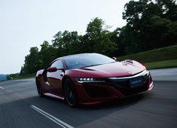 Honda NSX na drodze