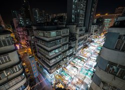 Hongkong nocą