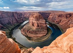 Horseshoe Bend meander rzeki Kolorado w Arizonie