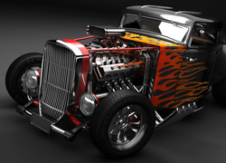 Samochód, Ford, Hot Rod