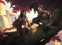 Irelia i Akali w grze League of Legends